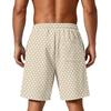 Men's Loose Fit Polka Dot Athletic Shorts with Pockets Elastic Waistband Drawstring for Training Gym Beach Casual Wear
