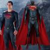 Quality Superman Man Of Steel Cosplay Costume For Unisex Adults And Kids**