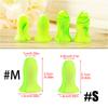 Tcare 1Pair Soft Foam Earplugs 35Db-60Db Snr Noise Reduction for Sleeping Travel Learn Sound Insulation Anti-Noise