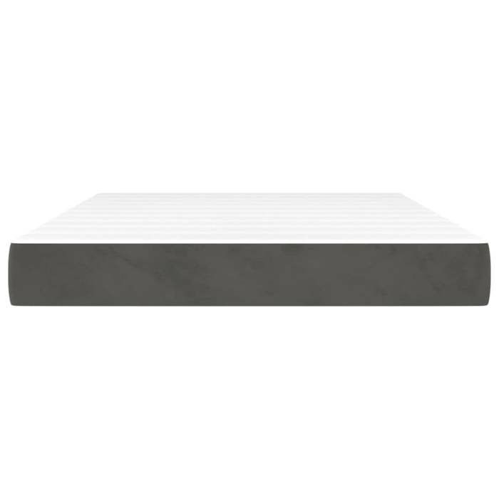 VidaXL Pocket Spring Bed Mattress 120x210 Cm Thickness 20 Cm Velvet,mattress,bed Mattress,divan Mattress,4016