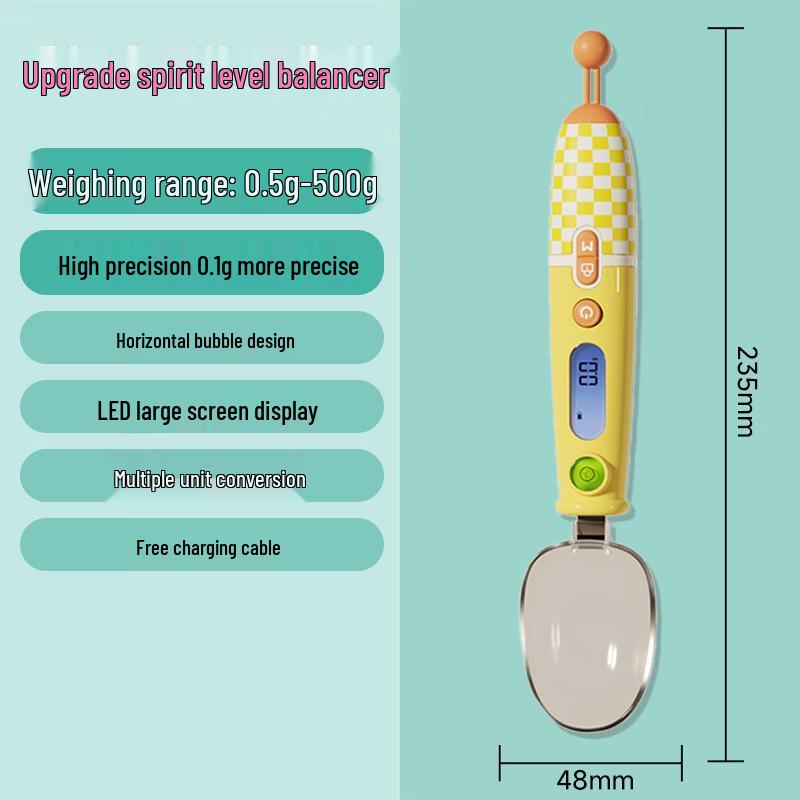Digital Measuring Spoon Scale with LED Display