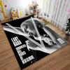 Lady Gaga V Magazine Chromatica Ball Diaries Cover Black White Miami Art novelty floor mat rug for office studio entryway decor