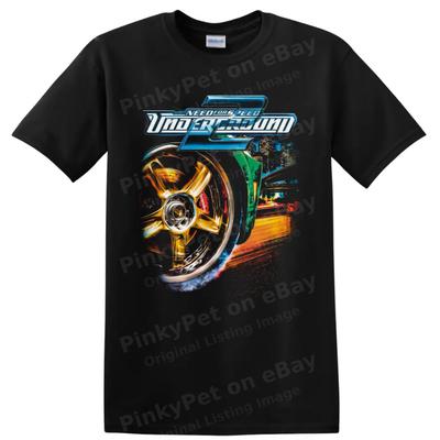 Need For Speed Underground 2 T Shirt Street Racing Wheel City Retro Racing