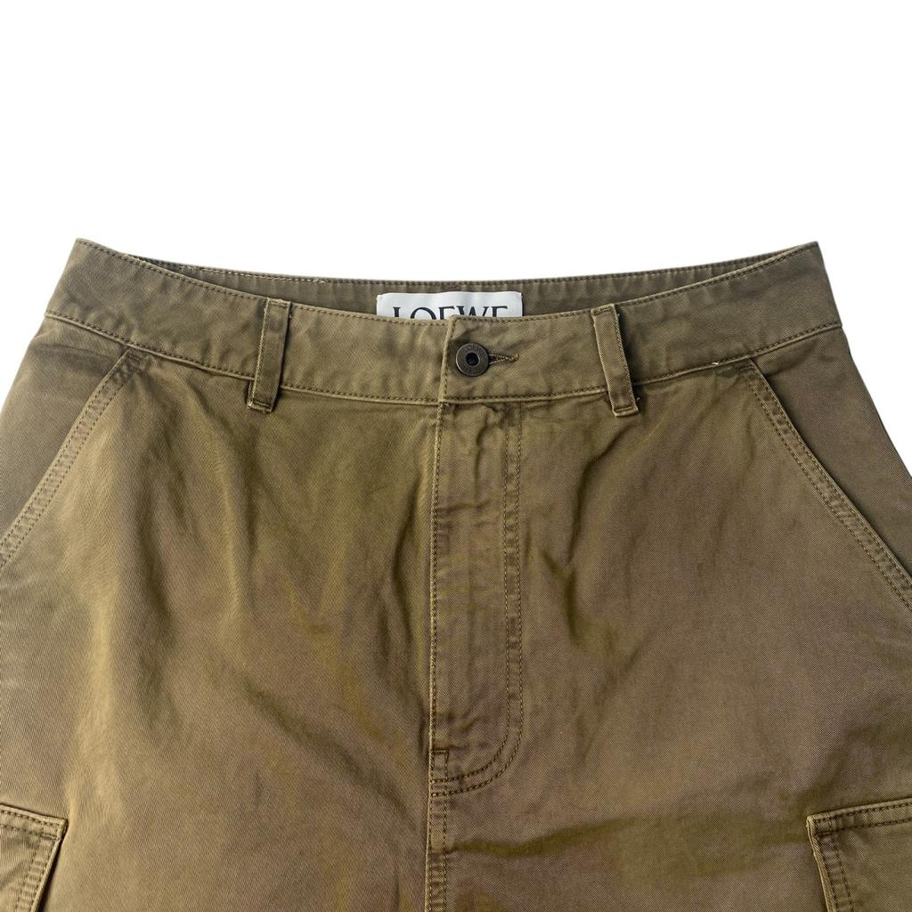 Used LOEWEcargo pants Olive cotton mens