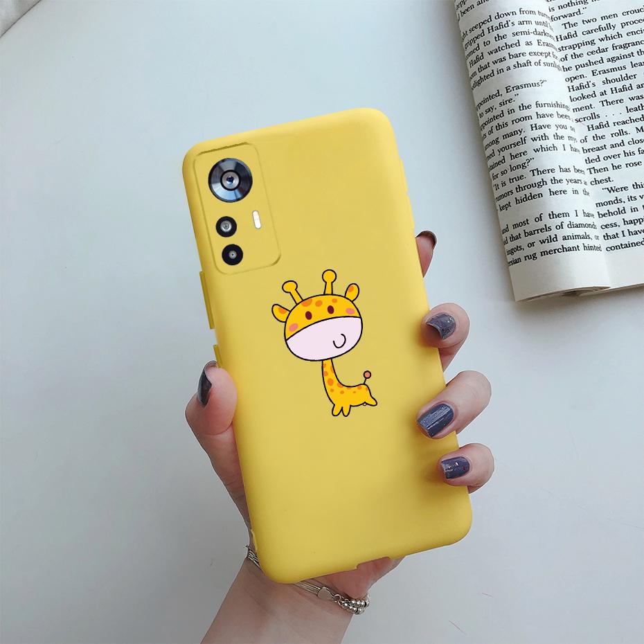 For Xiaomi 12T Case Soft Silicone Cute Cat Cartoon Protective Cover For Xiaomi 12T Pro 5G Phone Cases Mi 12 T 12TPro 2022 Fundas