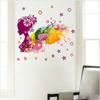 Girl Flower Pink Wall Decal For Home Interior Stylish And Sophisticated