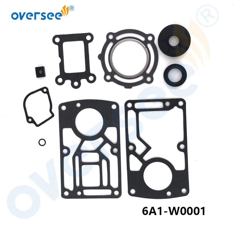 6A1-W0001 Power Head Gasket Kit For Yamaha Outboard Parts 2T 2A 2HP 6A1-W0001-00 6A1-W0001-00-R8