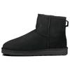 Classic Mini Fleece Lined Snow Boots Black Men's 1002072-BLK