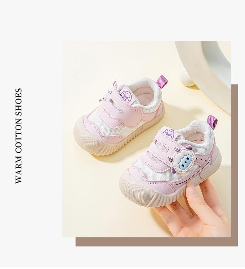 2026 Spring Children's Non-Slip Cartoon Shoes - Soft Sole, Breathable Toddler Shoes for Boys & Girls