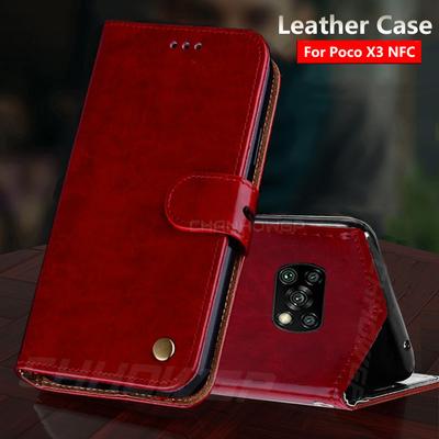 Per Xiaomi Pocophone X3 Custodia NFC Portafoglio in pelle di lusso Magnete Flip Stand Custodie per telefoni Per Poco X 3 X3 NFC Custodia morbida antiurto in silicone TPU Fundas