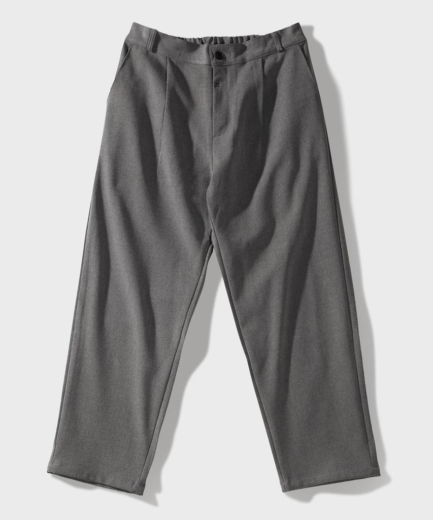 FFEFF STUDIO Standard Elastic Waist Pants (Gray)