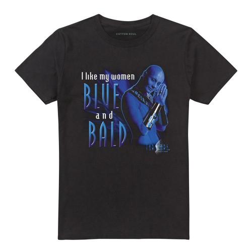 Farscape Unisex Adult Blue And Bald T-Shirt