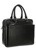 Men's Briefcase Bag, Spacious for Work, for a 15-inch Laptop, Black