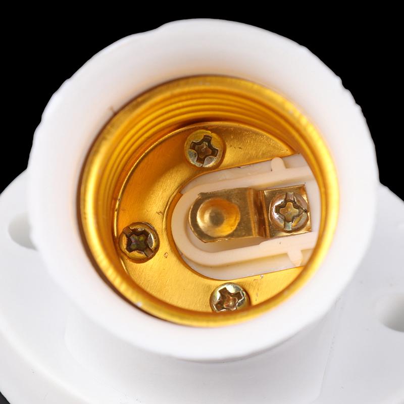 Screw Lamp Base Diagonal Screw Port Lamp Holder Socke Base Light Bulb 45 Degree E27 Socket Holder Adapter