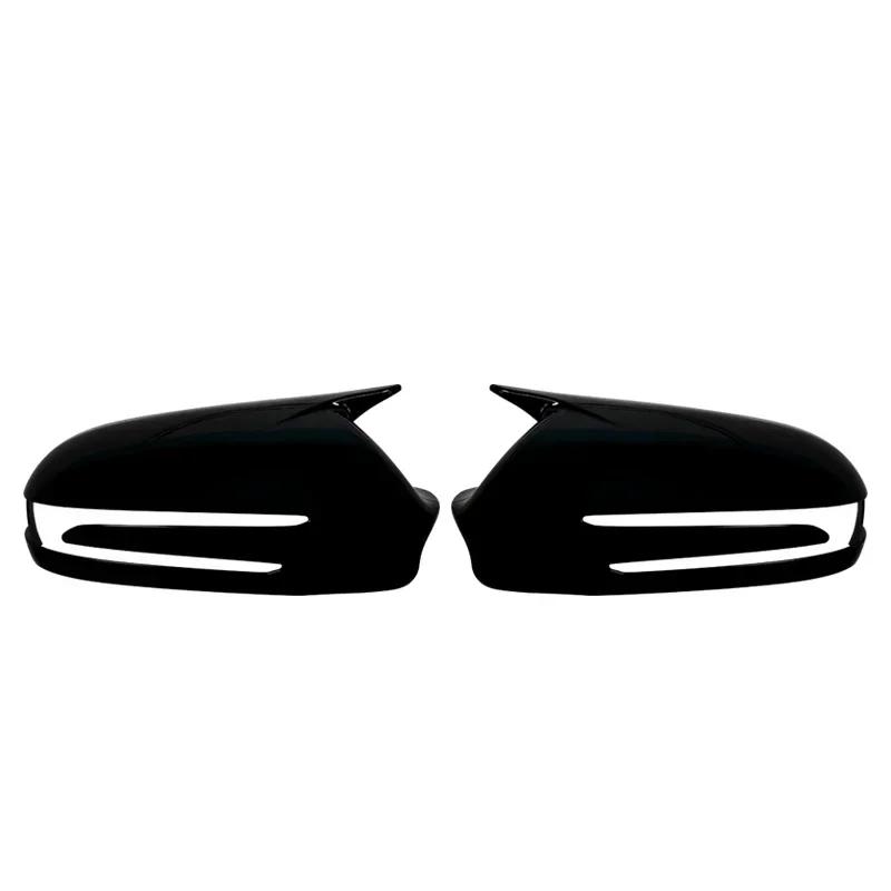 Für Mercedes Benz CLS C219 W219 CLS280 300 320 350 2009-2011 Carbon Faser Muster Schwarz Seite Spiegel Abdeckung Kappen kleben