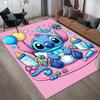1pc Stitch Pattern Area Rug Soft Flannel Floor Mat for Living Room,Office,Bedroom and Carpet