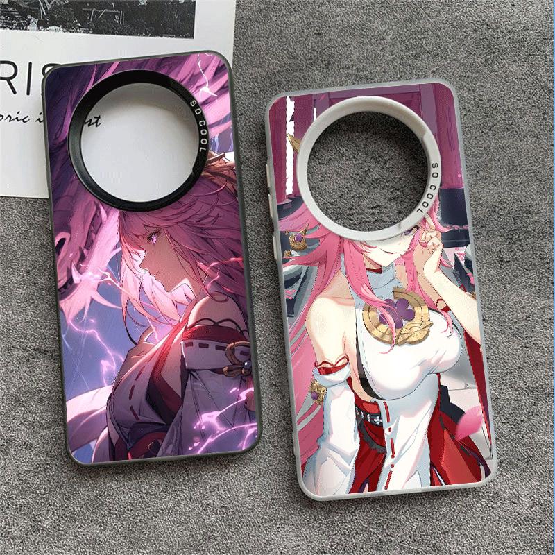 Genshin Impact Yae Miko Soft Phone Case for Xiaomi Redmi Note 13 14 15 Pro Plus 12S 12 11S 11 11T 10S 10 Shockproof Cover Back S