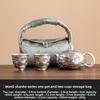 Silver-plated Ten-Thousand-Li Mountain and River Tea Set - Premium Luxury Tea Pot - Birthday and Christmas Gift