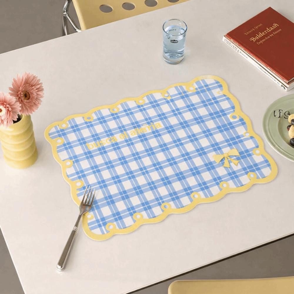 

Dopamine Placemats Water-Absorbing Heat Insulation Table Mat Oil-Absorbing Anti-slip Coaster Table Decoration Accessories