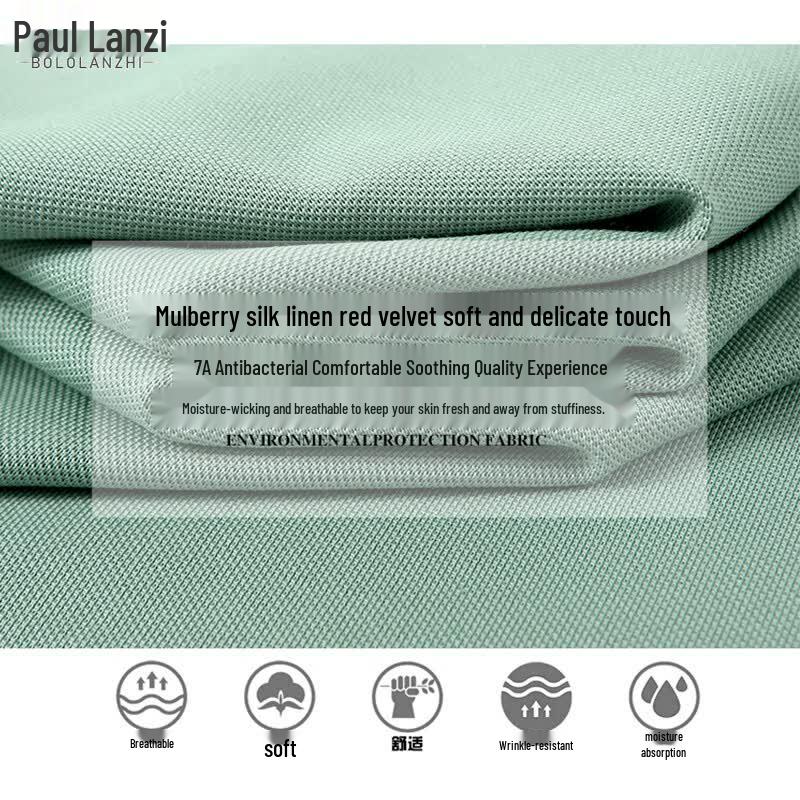 Men's Summer Breathable Polo Shirt