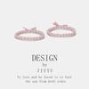 Boyfriend Exclusive Small Rubber Band Handmade Woven Hand Strap Couple Leather Case Hair Band for Girlfriends Headband Bracelet Dual-Use