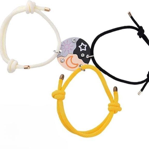 Best Friend Magnetic Necklace: Cute Back-to-School Gift & Birthday Pendant for Her