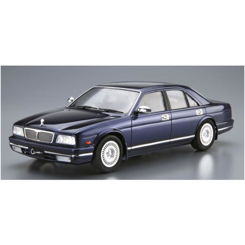 Aoshima Bunka Kyozai (AOSHIMA) 1/24 The Model Car Series No. 122 Nissan Y32 Cima Type III Limited L AV 1991 Plastic Model