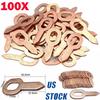 100PCS Dent Puller Rings Spot Welding Welder Car Body Panel Pulling Washer Tool
