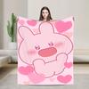 Asamimichan und Anemimi Super Warme Decke Junge Mädchen Plüsch Bettwäsche Überwürfe Flauschige Sofa Sessel Flanell Bettbezug Sofa Bettdecke