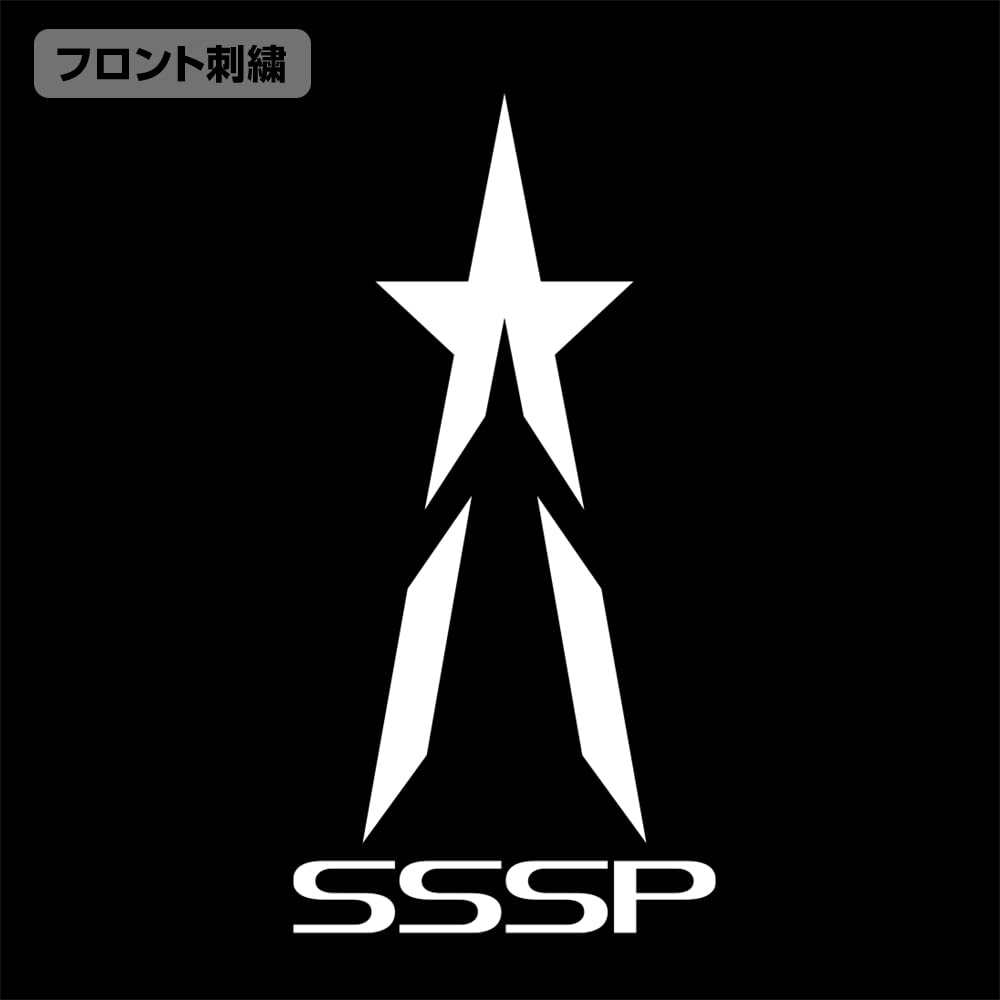 COSPA Shin Ultraman Special Forces Embroidered Polo Shirt BLACK L Size