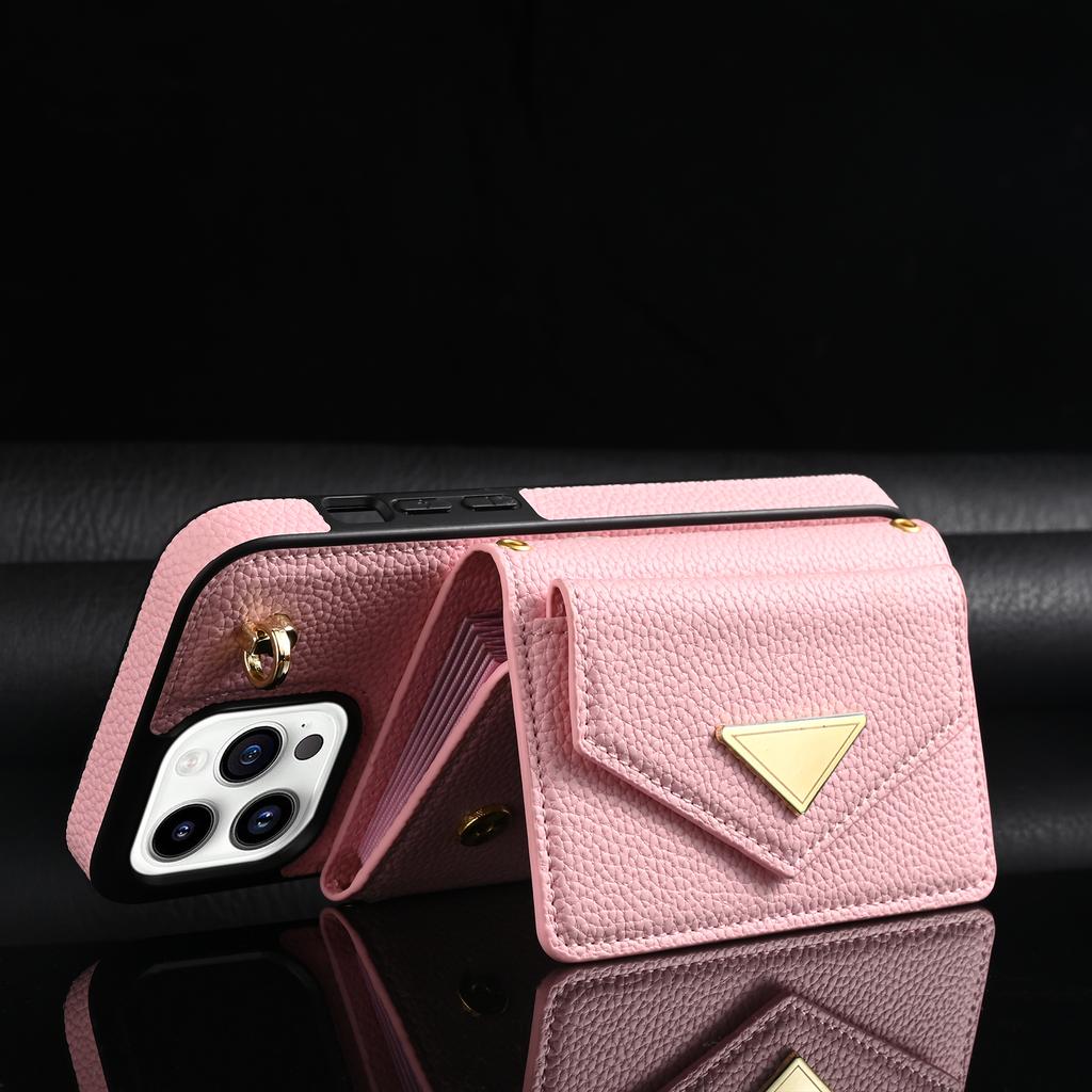 Crossbody Strap Multi Card Slot Flip Wallet Leather Case For iPhone 15 14Plus 13 12 11Pro Max /Samsung S23 S22 S21 Ultra S20Plus S23 S21FE A14 A54 A53