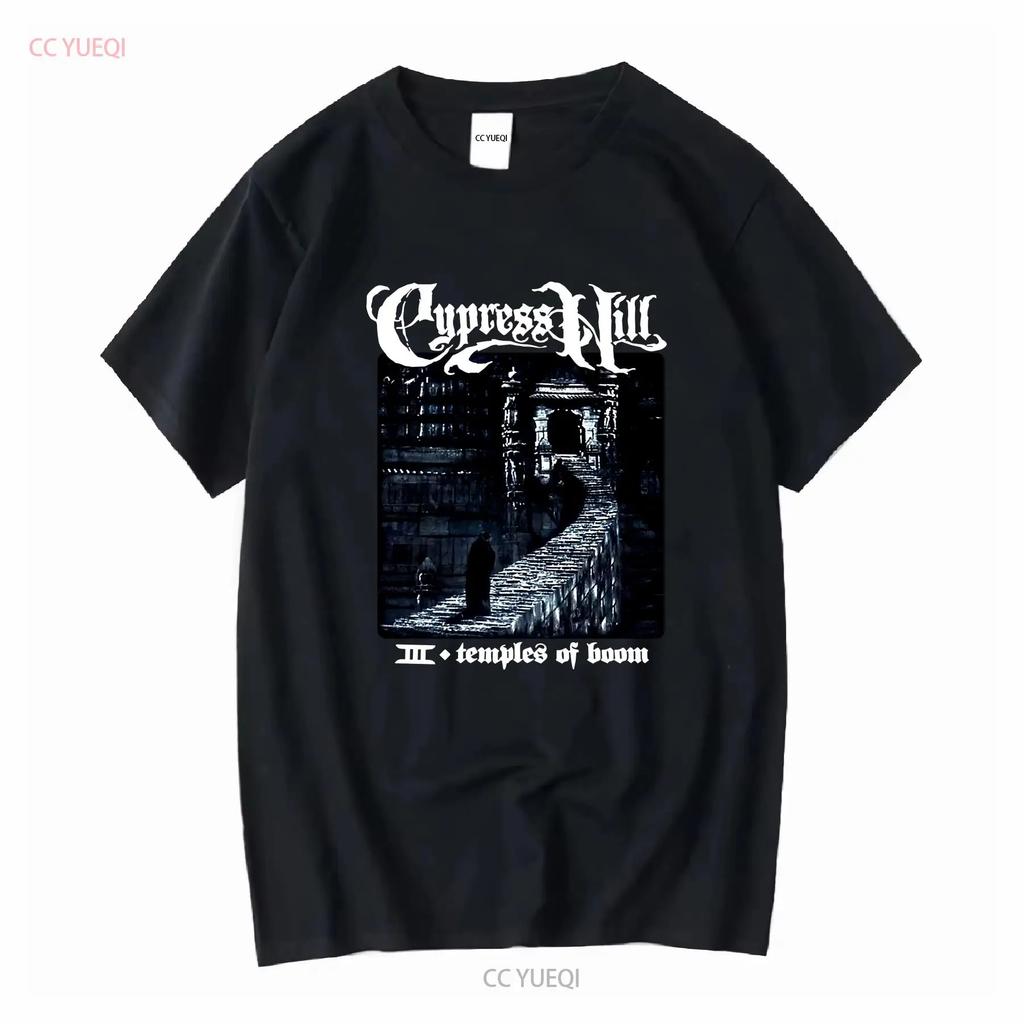 Cypress Hill Tričko Iii Temples Of Boom Všechny Velikosti S Až 4XL Vintage Prané Grafické Mírně Streetwear Móda Pohodlné