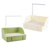 Parrot Bathtub Automatic Circulating Water Birds Shower Bath for Small Medium Birds Parakeets Cockatiel African Grey Lovebird