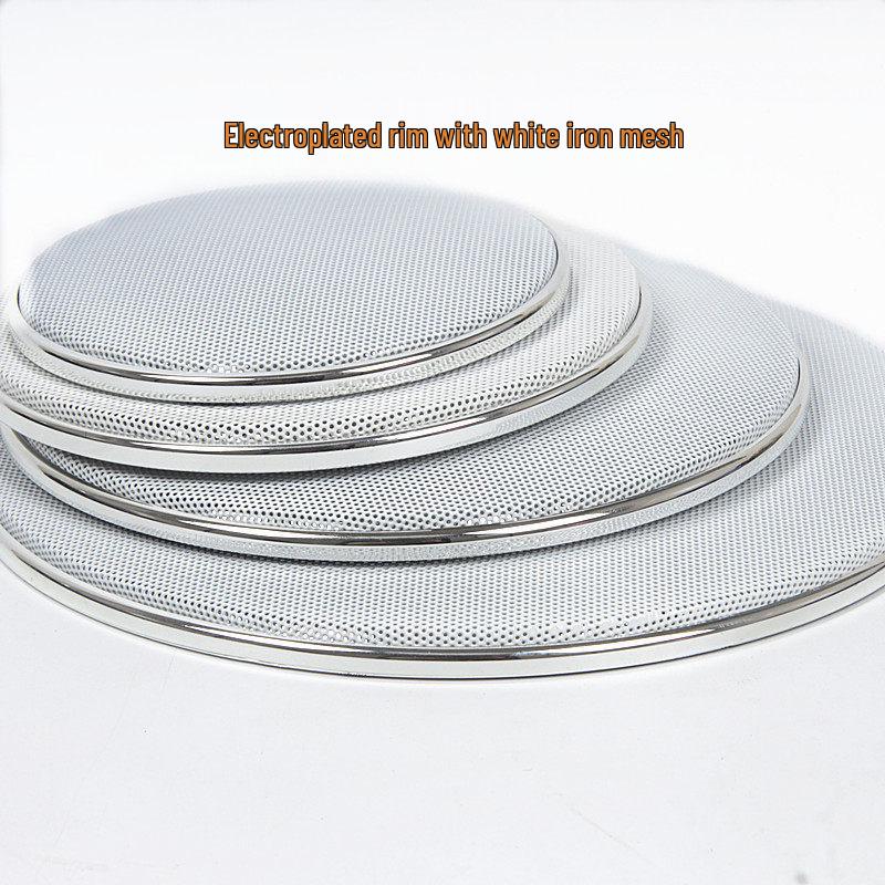 4-inch To 8-inch Speaker Horn Grille Cover & Decorative Ring for Car Bass