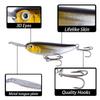 5.5cm/5.8g Realistic Sinking Minnow Metal Lip Fishing Lure - Hard Artifical Bait