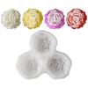 Epoxy Resin Molds Handmade Molds Peony Flower Shape Silicone Candle Making Moulds Silicone Ornament Molds for Candle
