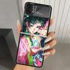 A-Apothecary D-Diaries Maomao Hard PC Phone Case For Samsung Galaxy Z Flip 7 6 5 4 3 Black ZFlip7 ZFlip6 Flip5 Flip4 Flip3 5G Pr