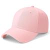 BLESS INTERNATIONAL Premium bomullsbaseballcaps for menn og kvinner (Rosa)
