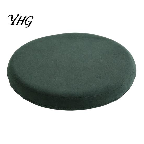 Cozy Fleece Seat Cushion for Winter Memory Foam Chair Cushion, Thickened Dining Pad with Straps, Replacement Wooden Chairs Non-Slip Backing, Washable
