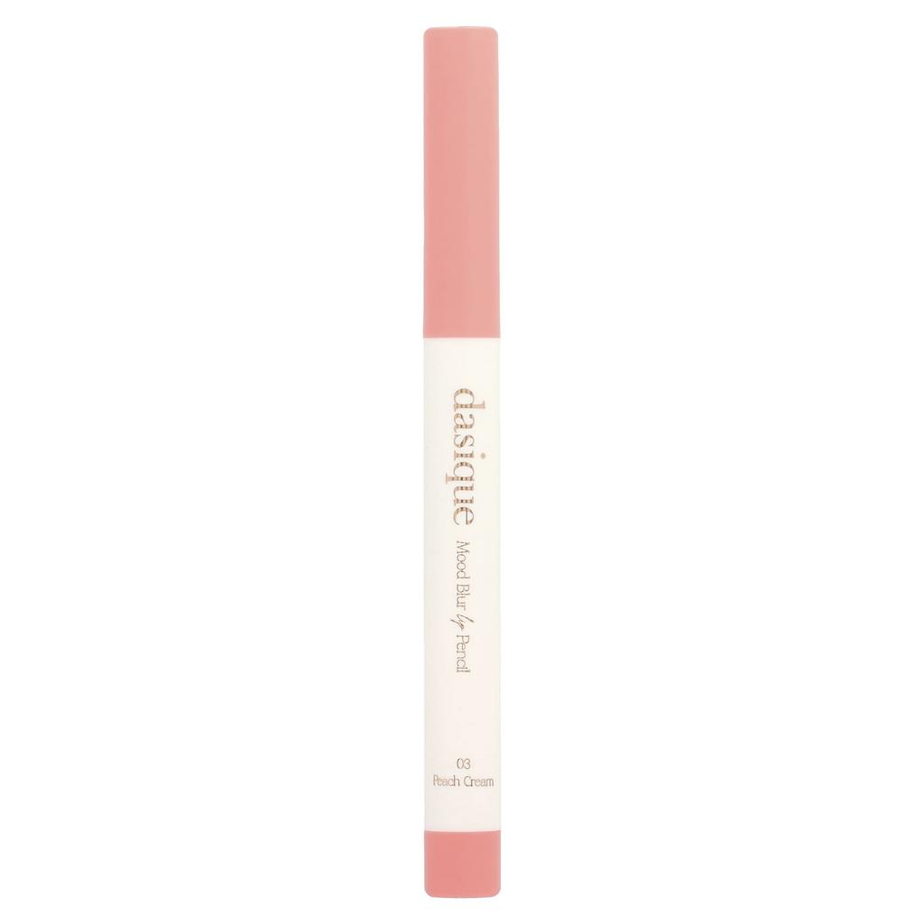 DASIQUE Mood Blur Lip Pencil, 03 Peach Cream, 0.9g (0.03oz)