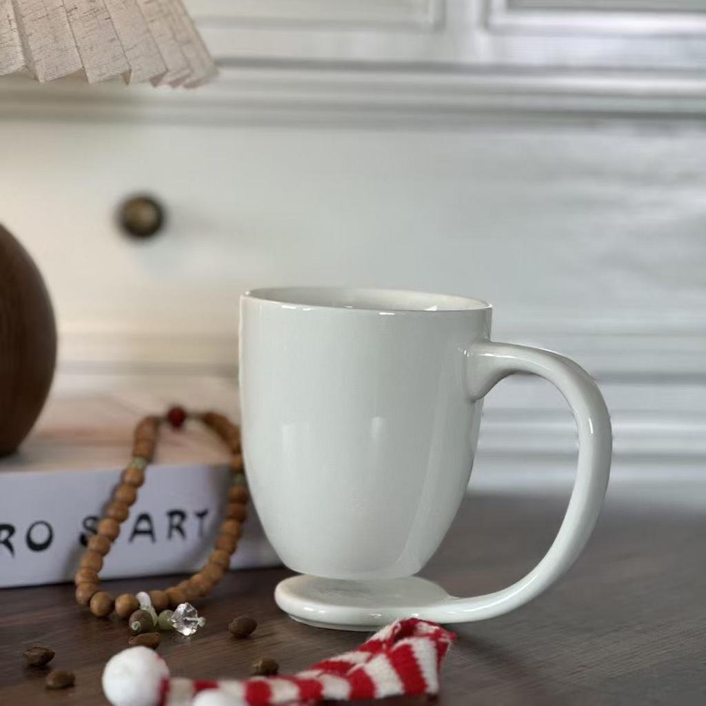 Kreative Hängende Cerc Tassen Große Kapazität Kaffeetassen Einfache Hotel Teetassen Paar Wasserbecher Einzelner Henkel Design