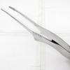 Nagao Tsubame-Sanjo Clay Tongs, Economy Type, Mirror Finish, 18.3cm Short, Stainless Steel, Perfect for Yakiniku, Pasta, Camping, and BBQs, Made in Ja