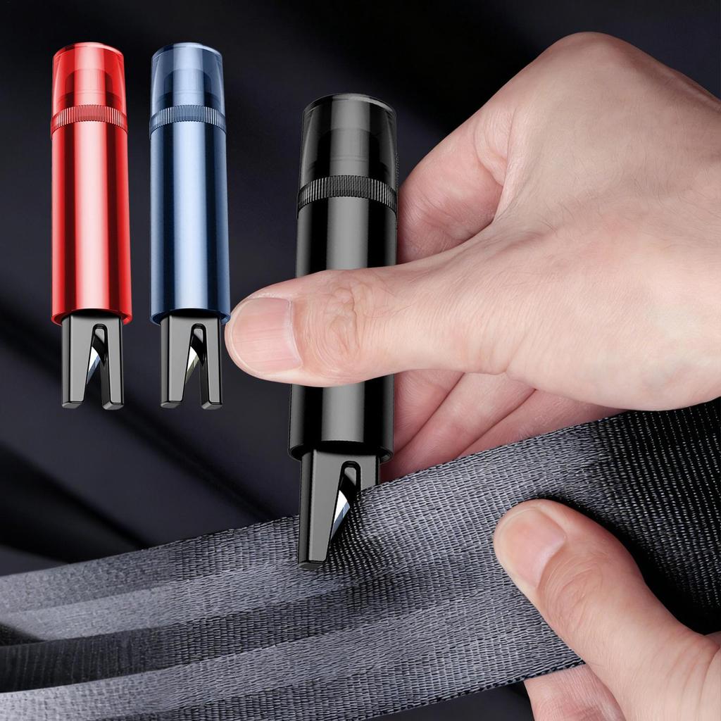 Window Breaker Seatbelt Cutter Safe Hammer Glass Breaker Under Water High-Intensity Tungsten Steel Vehicle Escape Safety Hammer