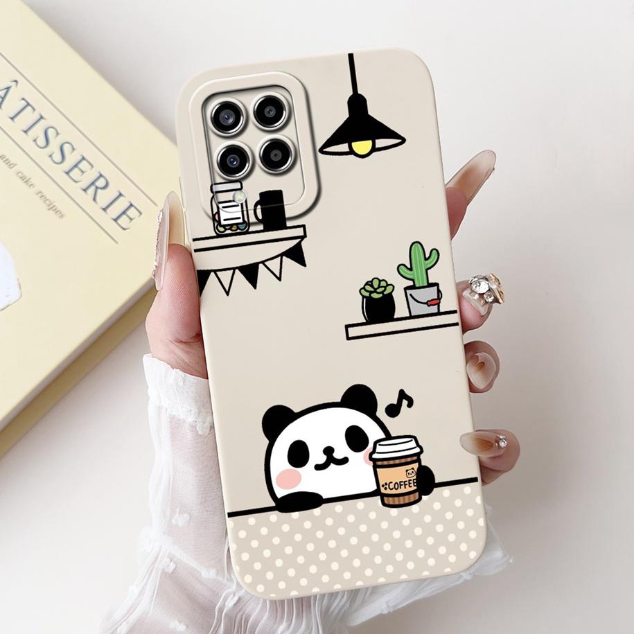 For Samsung M33 M53 5G Case SM-M336B SM-M536B Camera Protection Soft Cover On Samsung Galaxy M33 M 33 M 53 GalaxyM53 Flower Case