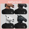 Skurrile Pferdekopfmaske Bojack-Thema Großartig für Halloween-Kostüm und lustige Party-Requisiten