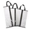 M-1Pc Portable Shoe Storage Bag Clear Wide Opening Design Durable Travel Organizer For Shoes Clothes Space-Saving Essential