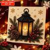 DIY Craft Kit Christmas Diamond Collage 2D Flat Beaded Picture  Christmas Decoration