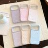Korean Style Polka Dots Phone Case IPhone 18 Pro Max 16 15 14 17 Matte Shockproof Soft Magnetic