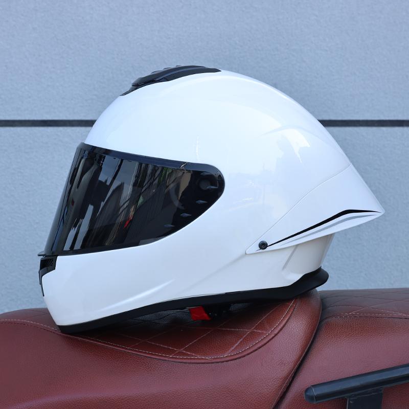 ORZ Motorcycle Helmet Motorcycle Full Helmet DOT Men s and Women s Four Seasons R50S M
