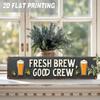 Retro Metal Wall Art for Home Office Beer Bar Decor